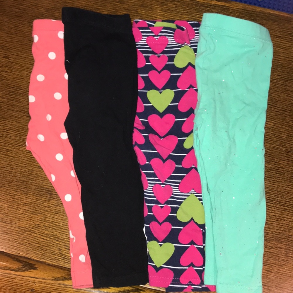 4 Pairs of 18m leggings